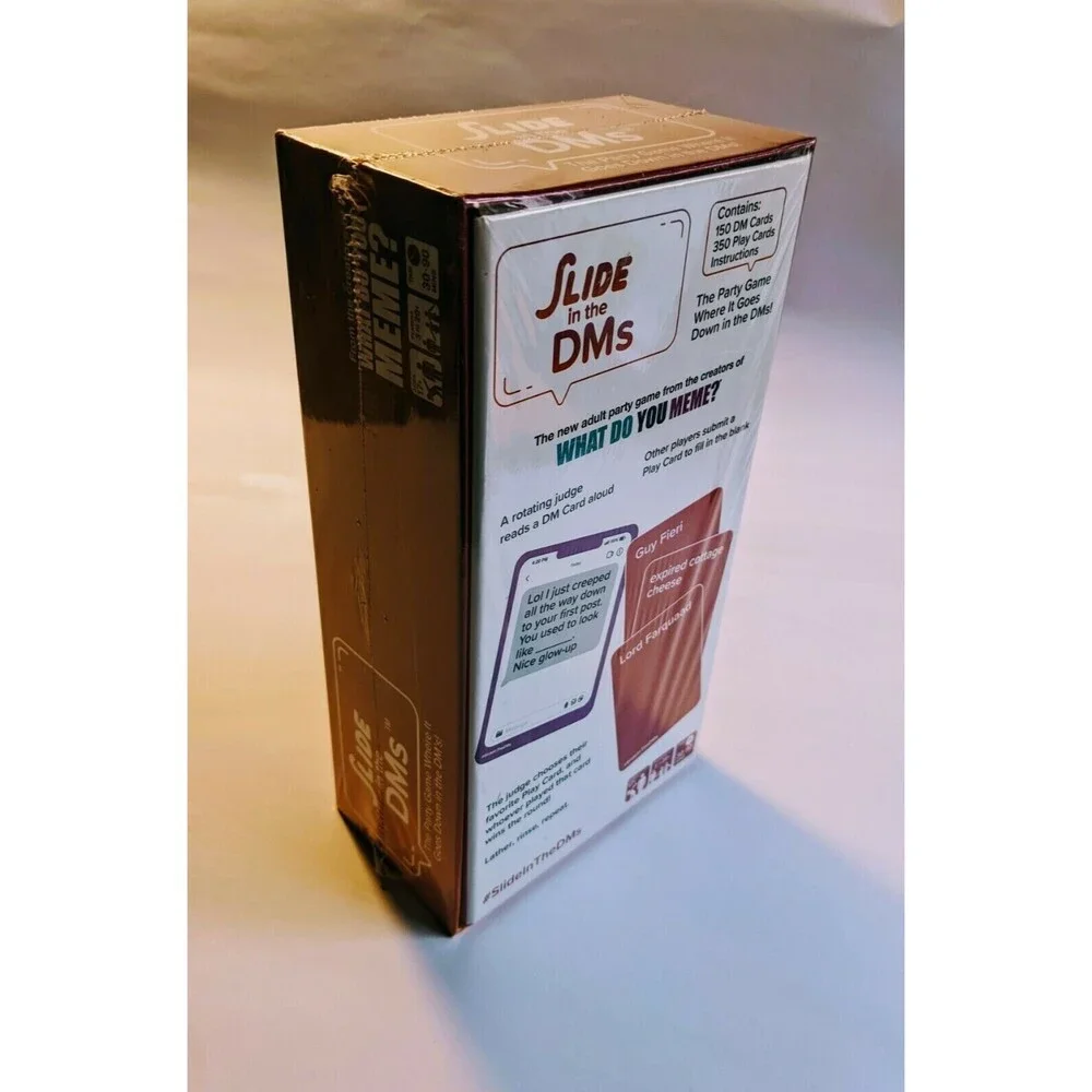 SLIDE IN THE DMs - FUN PARTY GAME - NEW SEALED - FREE SHIPPING